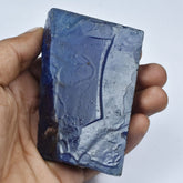 1555 Ct Natural Uncut Rough Earth Mined Blue Sapphire Loose Gemstone CERTIFIED